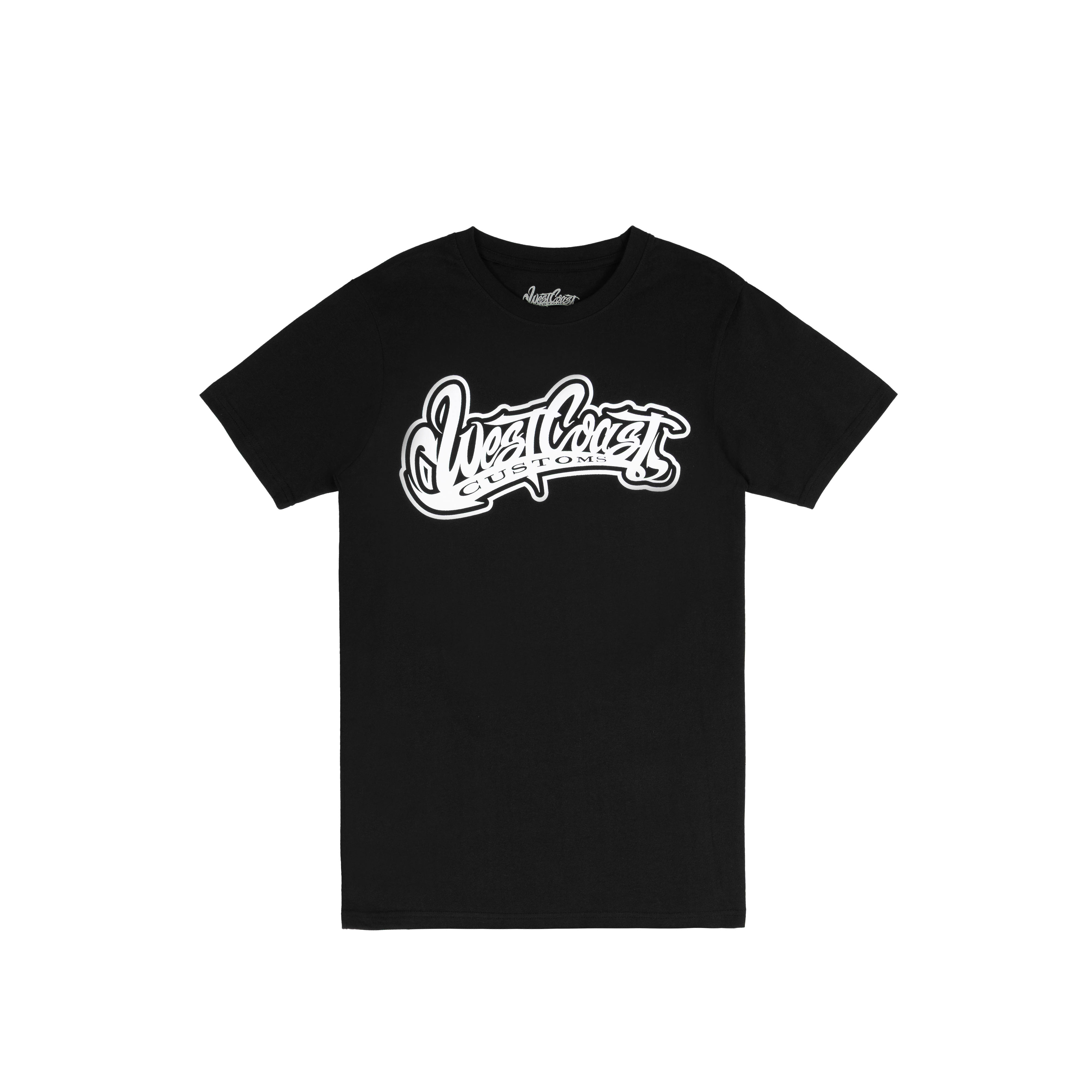 Logo Tee - Blk/Wht – West Coast Customs Merch